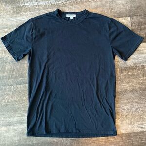 Forty Five Supima Crew Tee - Black, Size XS